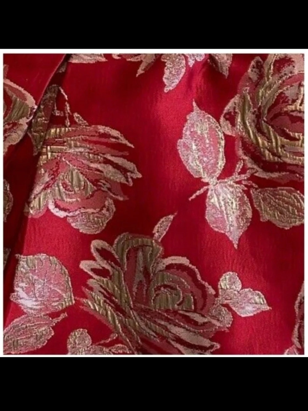 The Children's Place Floral Jacquard Party Dress With Matching Doll Dress